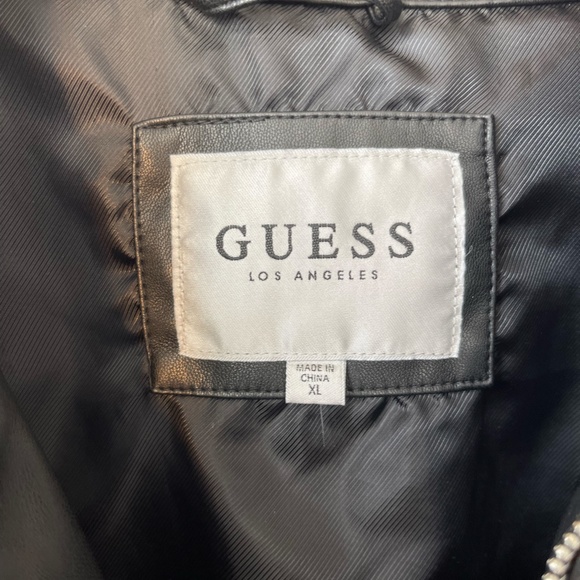 GUESS faux leather jacket. - Picture 2 of 3